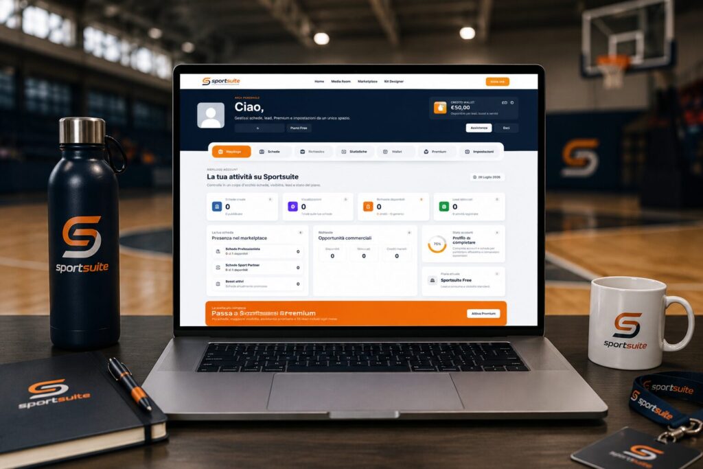 Guida alla creazione della scheda Sportsuite