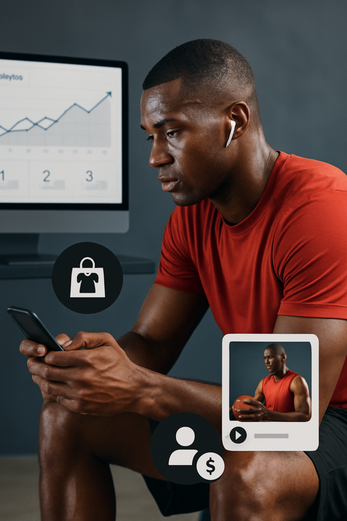 Athlete‑marketing e creator economy nello sport: trasformare performance in entrate ricorrenti