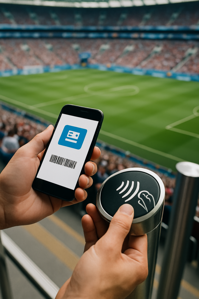 Dal QR al tap negli stadi europei: guida operativa per club e sponsor