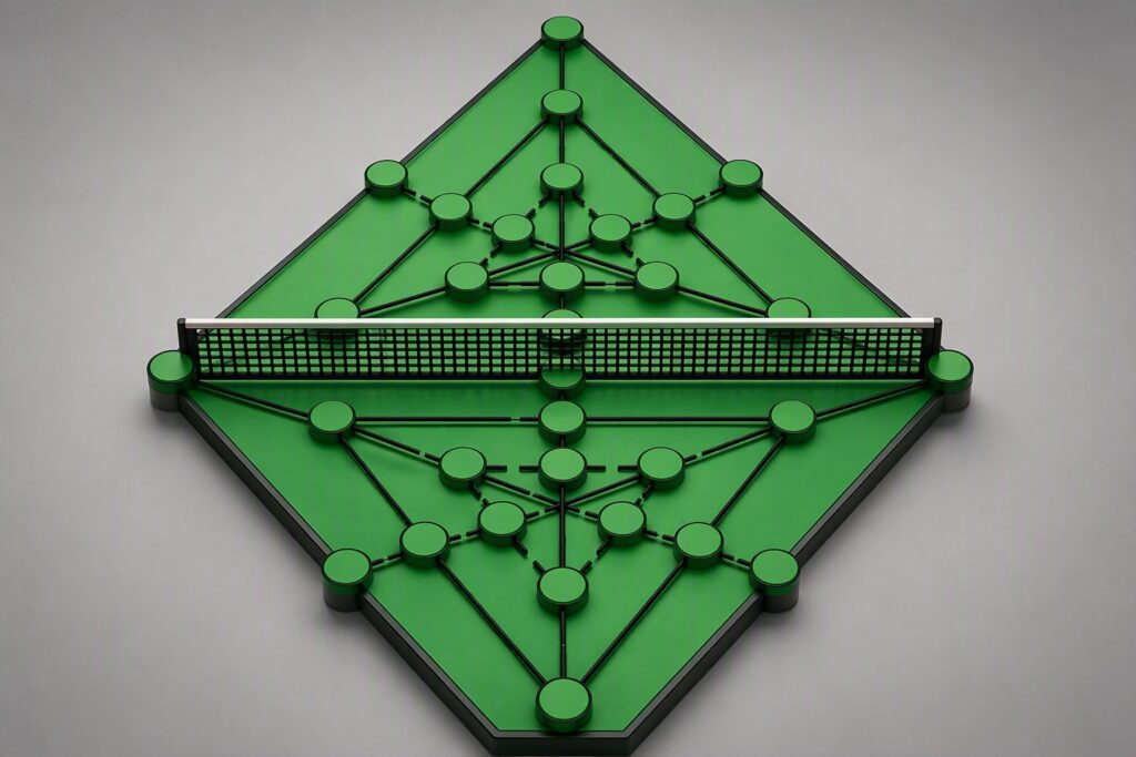 Triangle Tennis