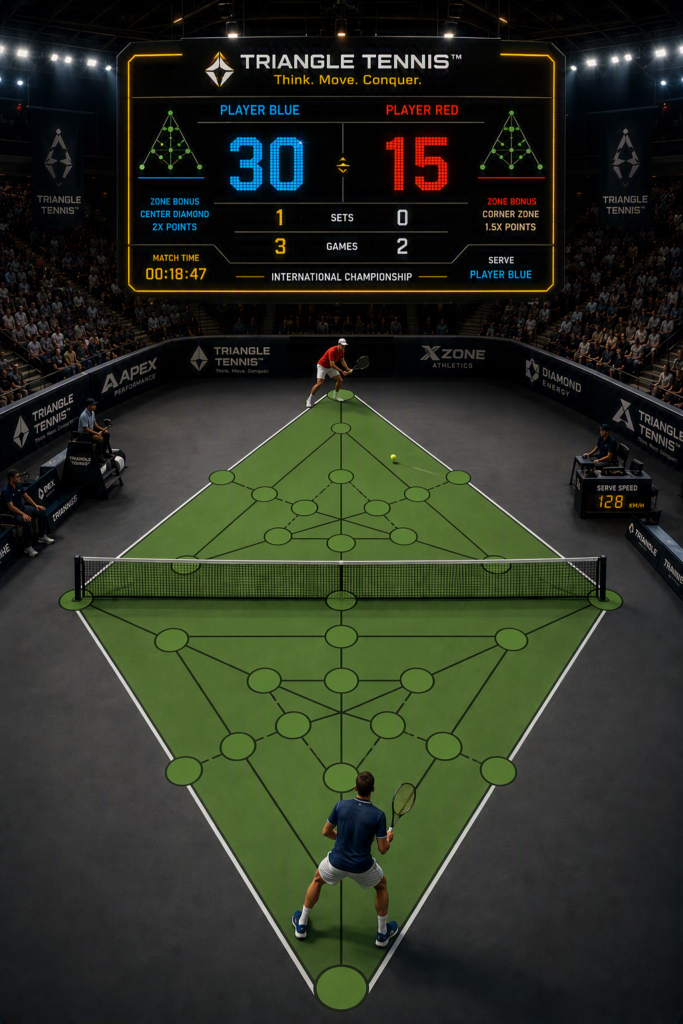 Triangle Tennis