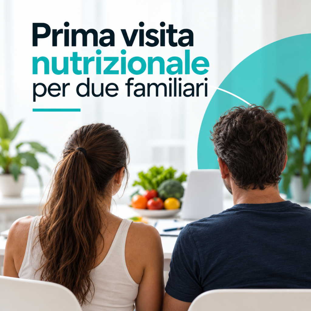 Prima visita nutrizionale per due familiari